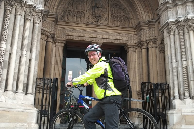 Belfast Cathedral - Global Climate Strike 2019 – Dean Stephen Forde leads the way!