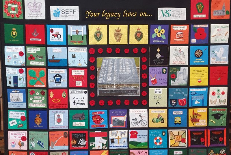Belfast Cathedral - Exhibition of Memorial Quilts at Belfast Cathedral to 12 May