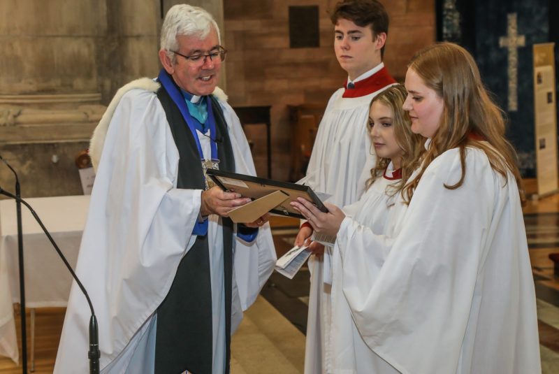Belfast Cathedral - Choral and Organ Scholars Installed at Choral Evensong 1st October