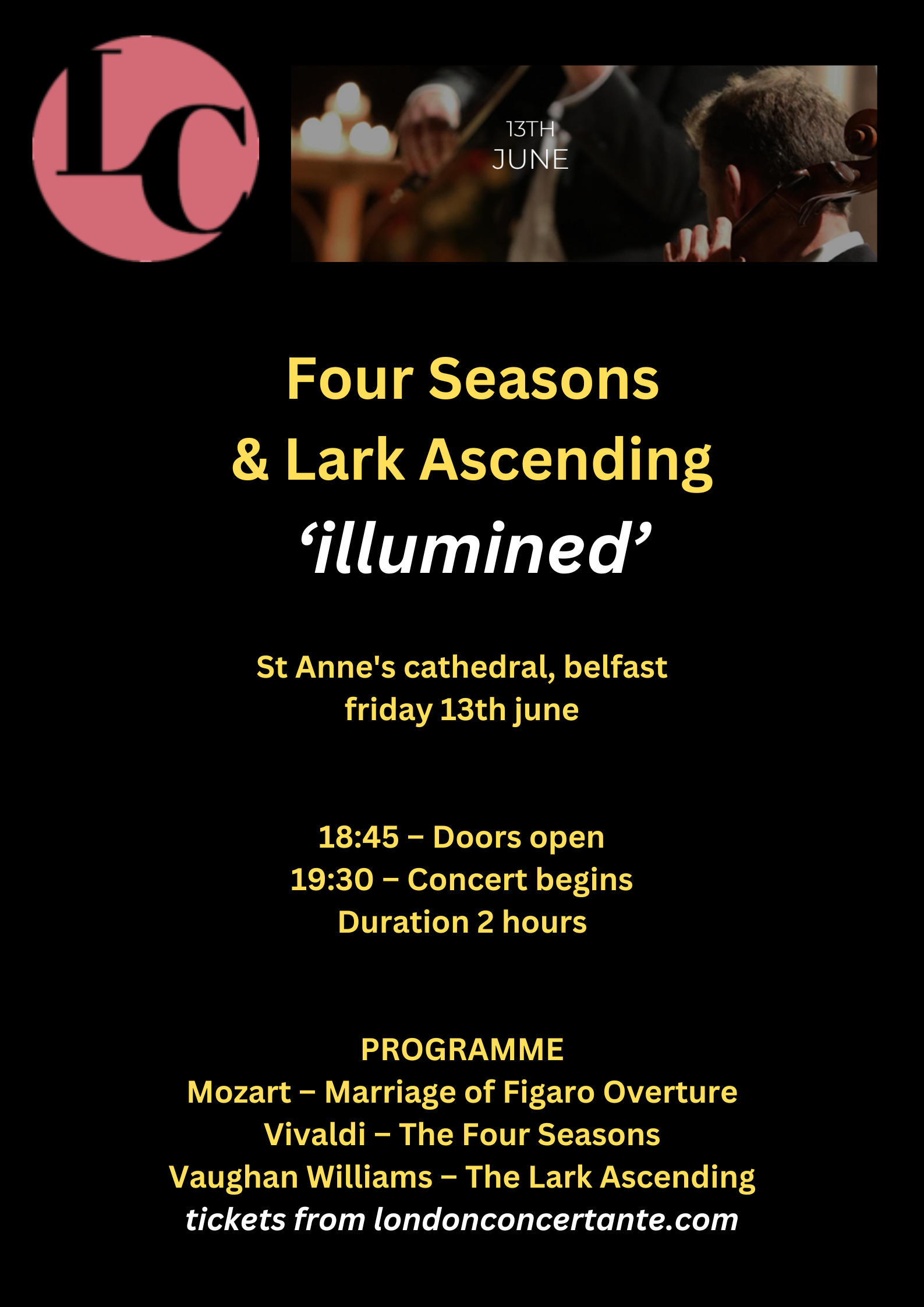 Belfast Cathedral - London Concertante